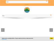 Tablet Screenshot of dom-poljcane.si